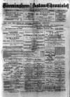 Birmingham & Aston Chronicle Saturday 17 May 1890 Page 1