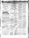 Birmingham & Aston Chronicle Saturday 03 January 1891 Page 1