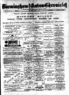 Birmingham & Aston Chronicle Saturday 07 March 1891 Page 1