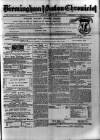 Birmingham & Aston Chronicle Saturday 12 March 1892 Page 1