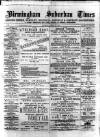 Birmingham Suburban Times Saturday 22 August 1885 Page 1