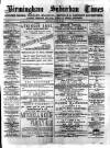 Birmingham Suburban Times Saturday 29 August 1885 Page 1