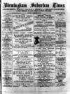 Birmingham Suburban Times Saturday 12 September 1885 Page 1