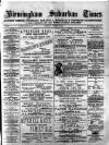 Birmingham Suburban Times Saturday 03 October 1885 Page 1