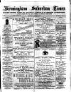 Birmingham Suburban Times Saturday 17 October 1885 Page 1