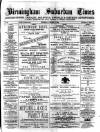 Birmingham Suburban Times Saturday 31 October 1885 Page 1