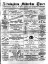 Birmingham Suburban Times Saturday 21 November 1885 Page 1