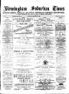 Birmingham Suburban Times Saturday 26 December 1885 Page 1