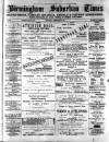 Birmingham Suburban Times Saturday 06 February 1886 Page 1