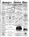 Birmingham Suburban Times Saturday 10 July 1886 Page 1