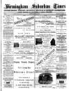 Birmingham Suburban Times Saturday 24 July 1886 Page 1