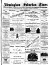Birmingham Suburban Times Saturday 11 September 1886 Page 1
