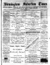 Birmingham Suburban Times Saturday 04 December 1886 Page 1