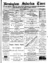 Birmingham Suburban Times Saturday 11 December 1886 Page 1