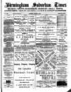 Birmingham Suburban Times Saturday 08 January 1887 Page 1