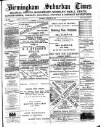Birmingham Suburban Times Saturday 29 January 1887 Page 1