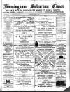 Birmingham Suburban Times Saturday 09 April 1887 Page 1