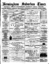 Birmingham Suburban Times Saturday 21 May 1887 Page 1