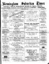 Birmingham Suburban Times Saturday 25 June 1887 Page 1