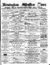Birmingham Suburban Times Saturday 17 September 1887 Page 1