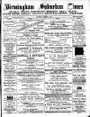 Birmingham Suburban Times Saturday 01 October 1887 Page 1