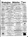 Birmingham Suburban Times Saturday 15 October 1887 Page 1