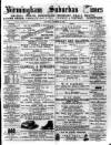 Birmingham Suburban Times Saturday 19 November 1887 Page 1