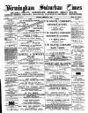 Birmingham Suburban Times Saturday 11 February 1888 Page 1