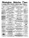 Birmingham Suburban Times Saturday 18 February 1888 Page 1