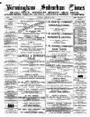 Birmingham Suburban Times Saturday 25 February 1888 Page 1
