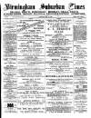 Birmingham Suburban Times Saturday 12 May 1888 Page 1