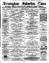Birmingham Suburban Times Saturday 26 May 1888 Page 1
