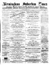 Birmingham Suburban Times Saturday 16 June 1888 Page 1