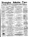 Birmingham Suburban Times Saturday 23 June 1888 Page 1