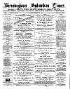 Birmingham Suburban Times Saturday 30 June 1888 Page 1