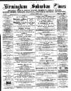 Birmingham Suburban Times Saturday 04 August 1888 Page 1