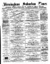 Birmingham Suburban Times Saturday 25 August 1888 Page 1