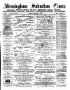 Birmingham Suburban Times Saturday 15 September 1888 Page 1