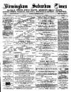 Birmingham Suburban Times Saturday 22 September 1888 Page 1
