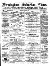 Birmingham Suburban Times Saturday 06 October 1888 Page 1