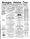 Birmingham Suburban Times Saturday 17 November 1888 Page 1
