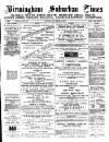 Birmingham Suburban Times Saturday 24 November 1888 Page 1