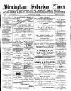 Birmingham Suburban Times Saturday 17 August 1889 Page 1