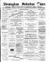 Birmingham Suburban Times Saturday 24 August 1889 Page 1
