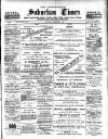 Birmingham Suburban Times Saturday 07 December 1889 Page 1