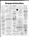 Birmingham Suburban Times Saturday 06 August 1892 Page 1