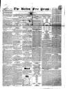 Bolton Free Press Saturday 15 July 1837 Page 1