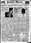 Bradford Observer Friday 19 April 1940 Page 1