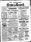 Bromyard News Thursday 07 April 1921 Page 1