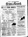 Bromyard News Thursday 24 November 1921 Page 1